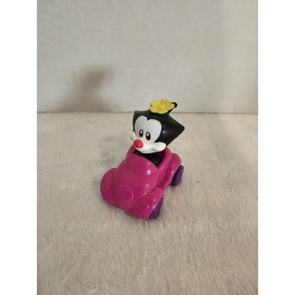 Animaniacs Dot Warner Pull Back Car Toy Carl's Jr 1998 Warner Bros